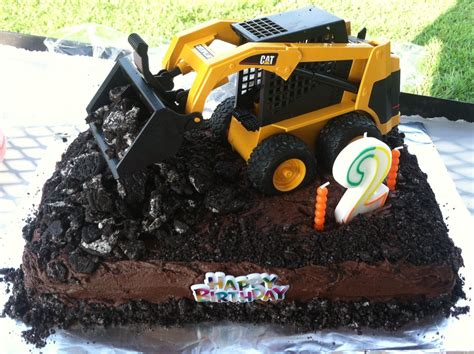 skid steer birthday cake|Skidloader Cake .